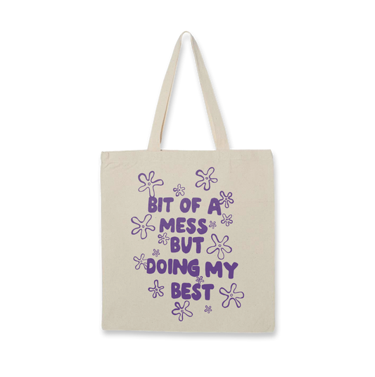 Mess Tote Bag